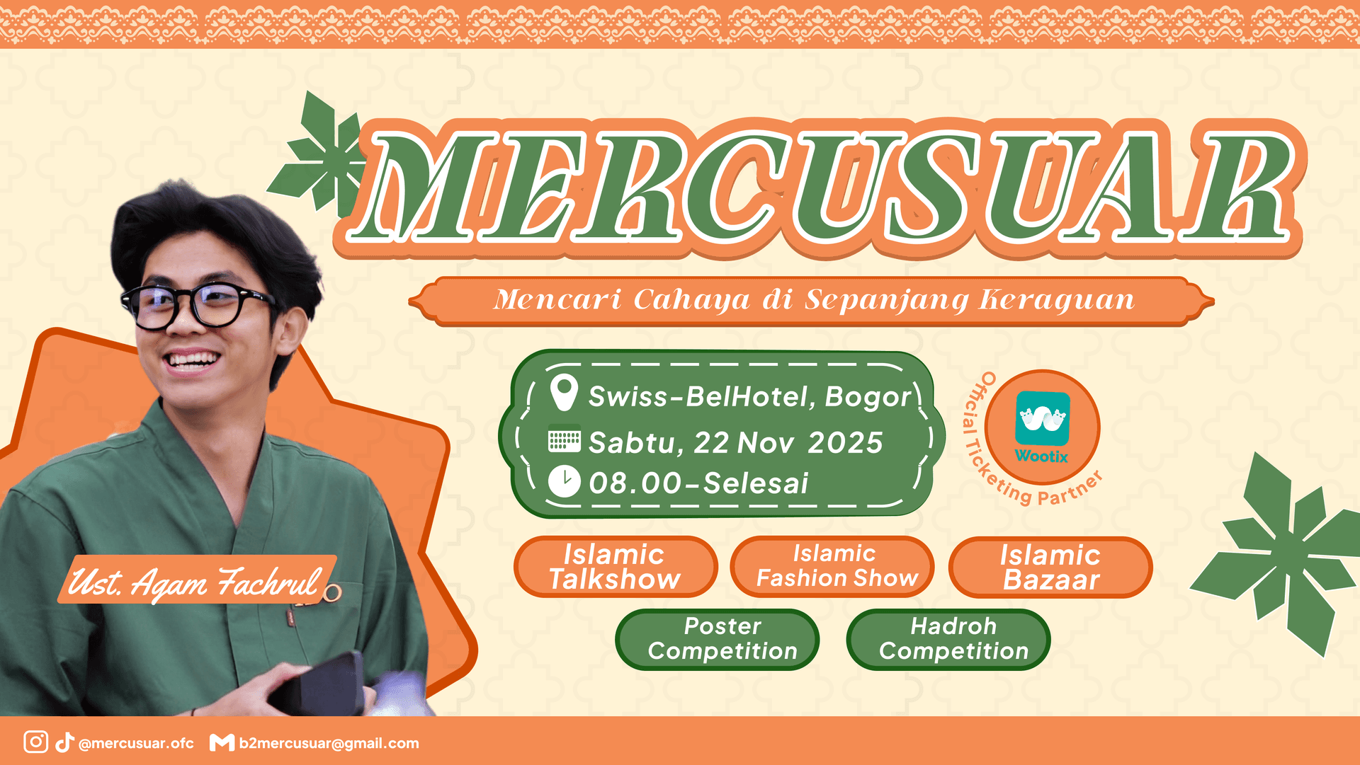 Banner MERCUSUAR “Mencari Cahaya Sepanjang Keraguan”