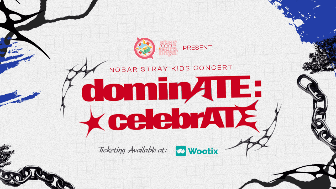 Banner Nobar Stray Kids Concert “dominATE: celebrATE”