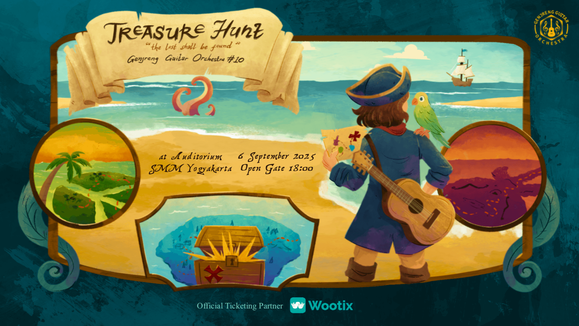Banner Treasure Hunt “The Lost Shall be Found”