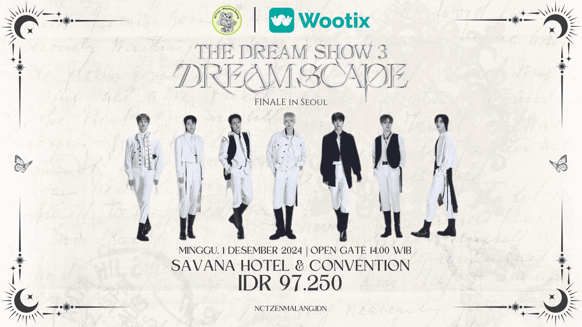 Banner The Dream Show 3 7DREAMSCAPE Finale in Seoul