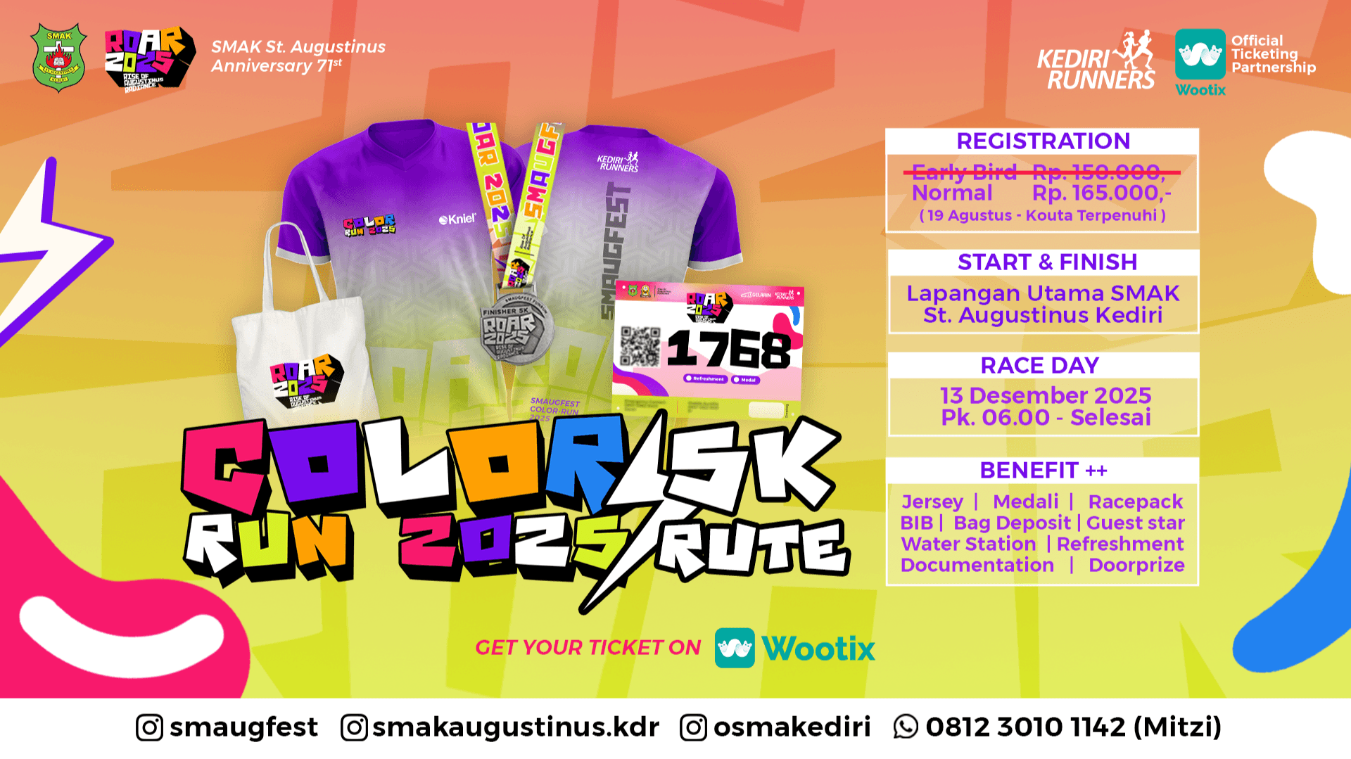 Banner Smaugfest Color-Run 2025