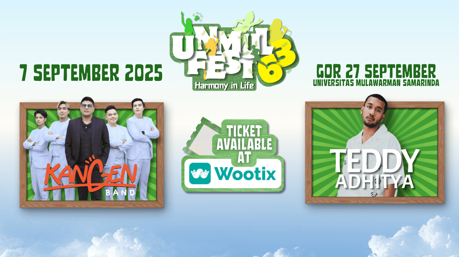Banner UNMUL FEST 63