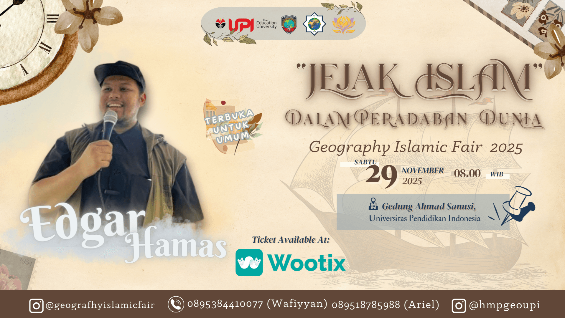 Banner Geography Islamic Fair 2025