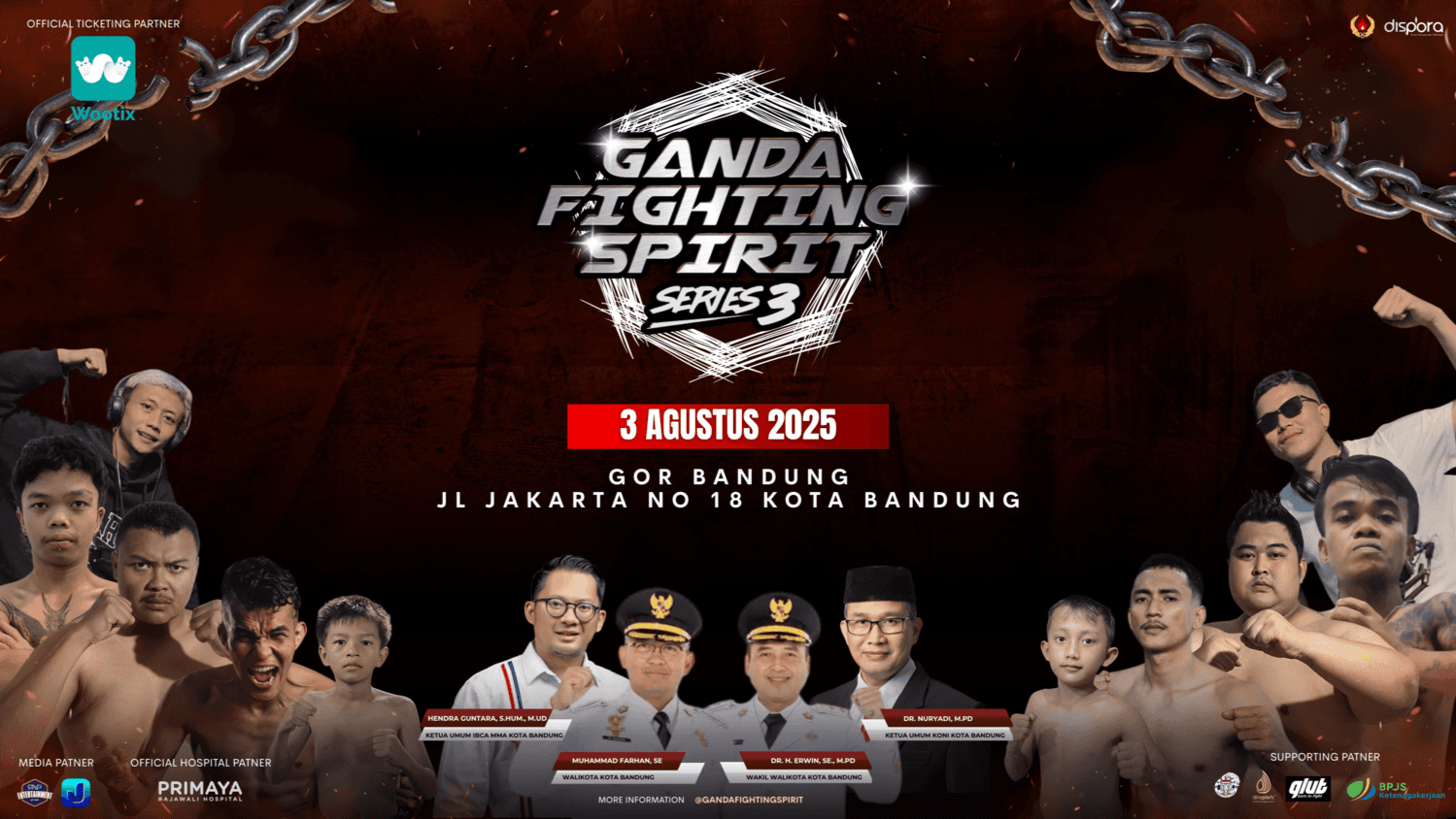 Banner GANDA FIGHTING SPIRIT SERIES 3